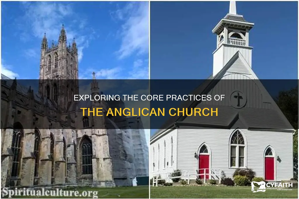 what are the practices of the anglican church