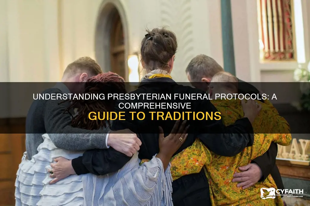 what are the protocols for a presbyterian funeral