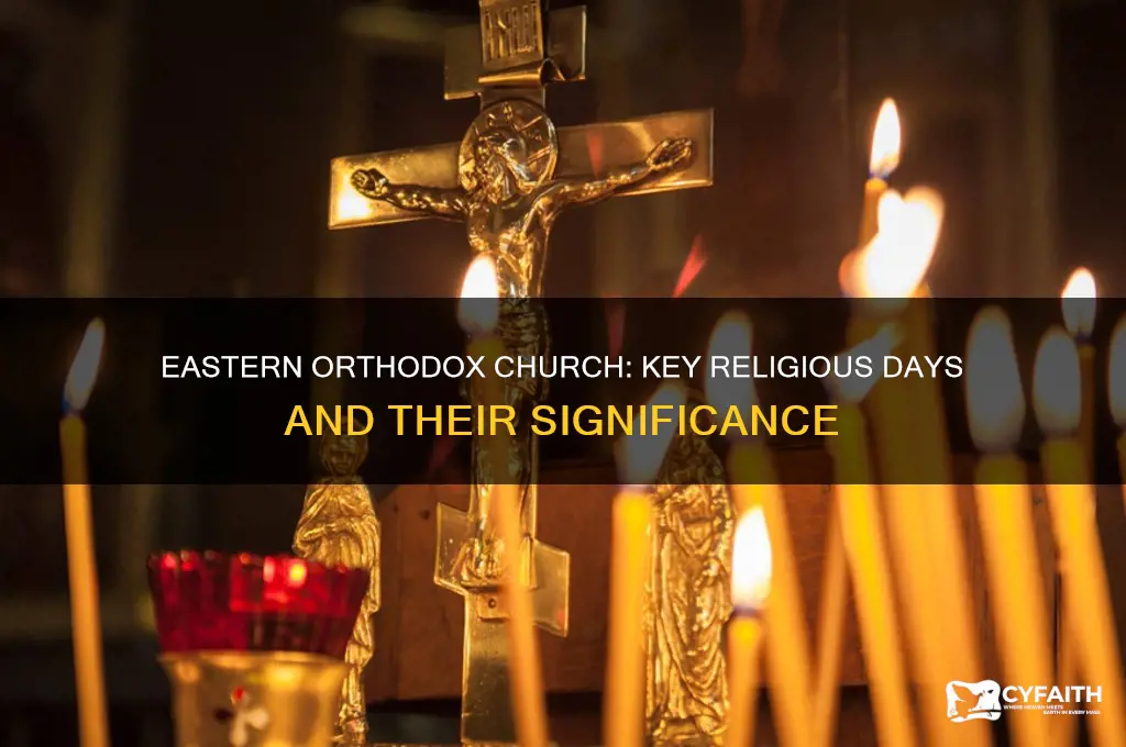 what are the religious days in the eastern orthodox church
