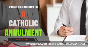 Catholic Annulment Requirements: Understanding the Process and Eligibility Criteria