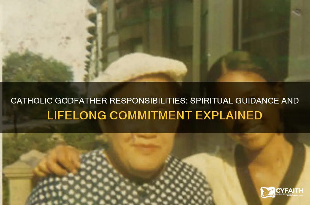 what are the responsibilities of a catholic godfather