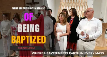 Understanding Catholic Baptism: Rights, Responsibilities, and Sacred Commitments