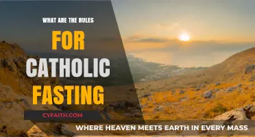 Catholic Fasting Rules: Understanding Guidelines for Spiritual Discipline