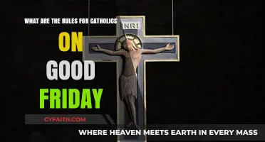 Good Friday Catholic Observance: Fasting, Abstinence, and Reflection Rules