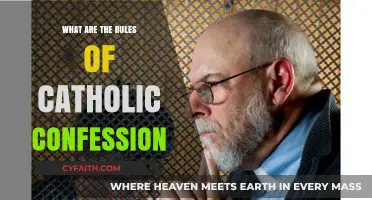 Catholic Confession Rules: Understanding the Sacred Rite of Reconciliation