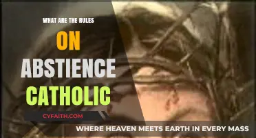 Understanding Catholic Abstinence Rules: A Comprehensive Guide to Faith Practices