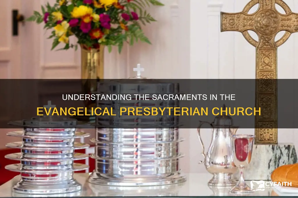 what are the sacraments of the evangelical presbyterian church