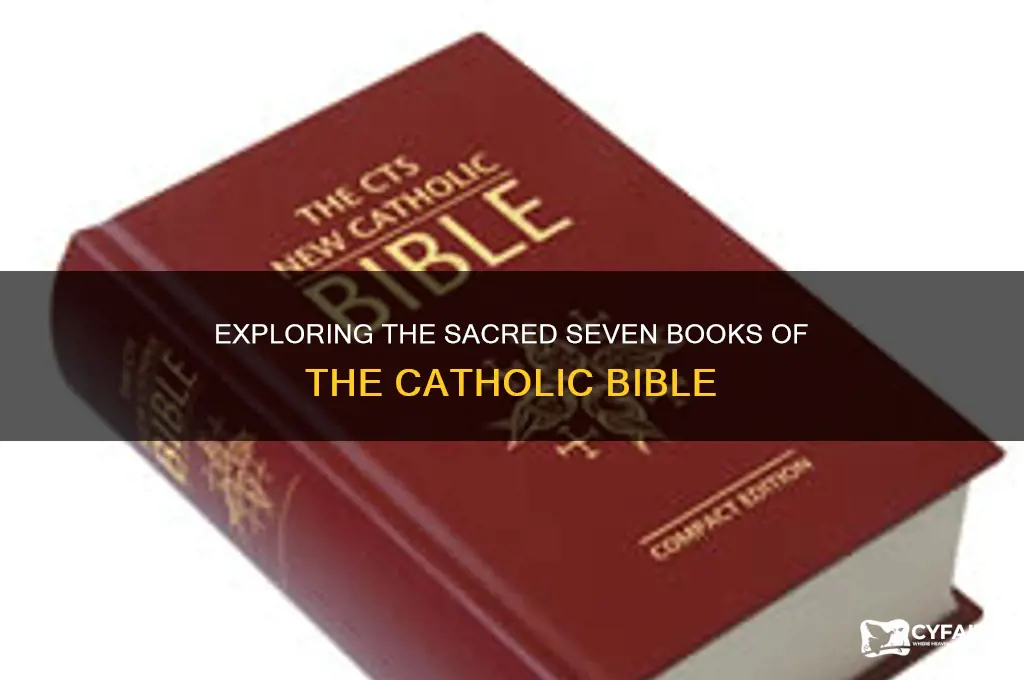 what are the seven books in the catholic