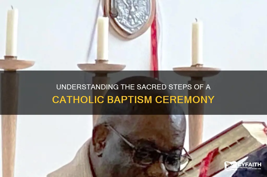 what are the steps in a catholic baptism