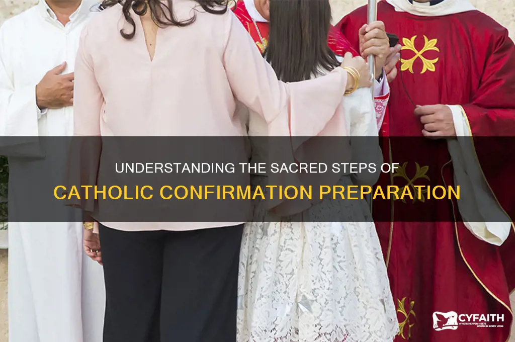 what are the steps of catholic confirmation
