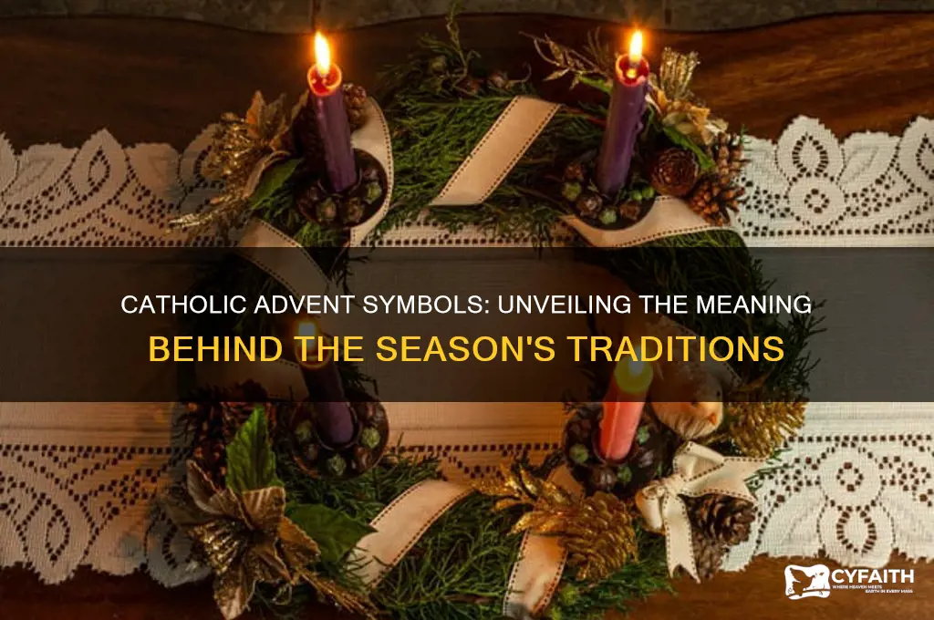 what are the symbols of advent catholic