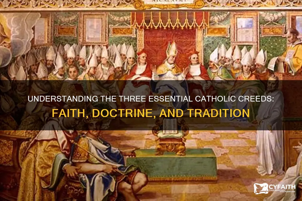 what are the three catholic creeds