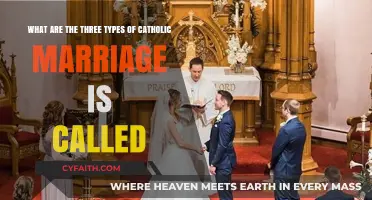 Understanding the Three Distinct Types of Catholic Marriage
