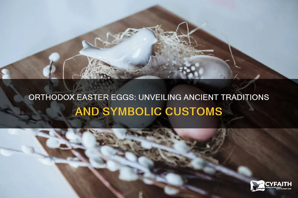 what are the traditional orthodox customs involving easter eggs