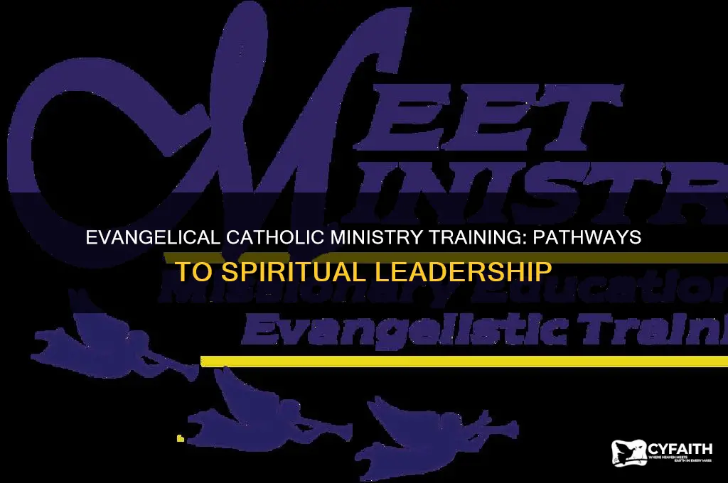 what are the training for a evangelical catholic minister