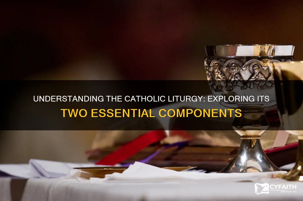 what are the two parts of the catholic liturgy