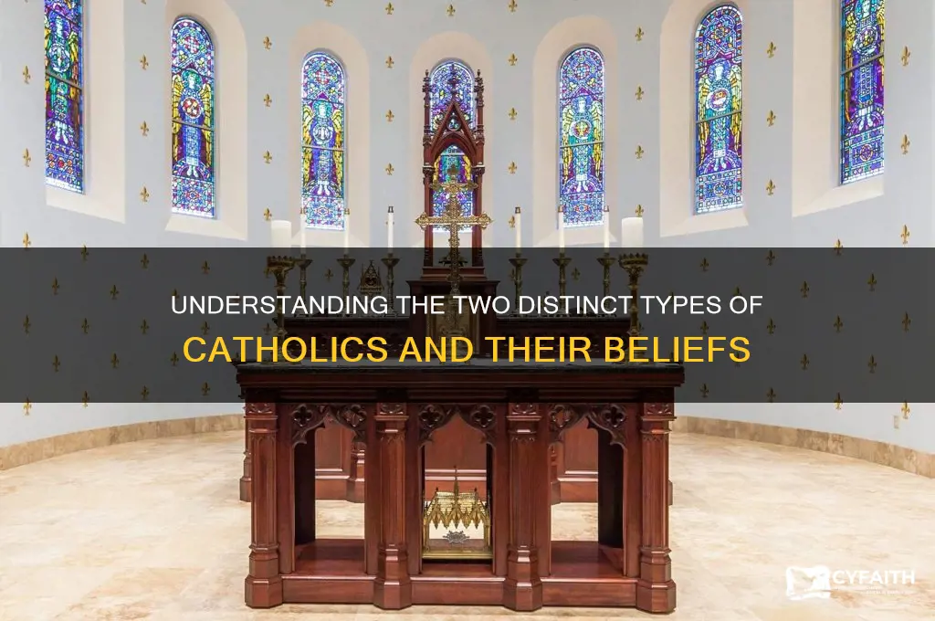 what are the two types of catholic