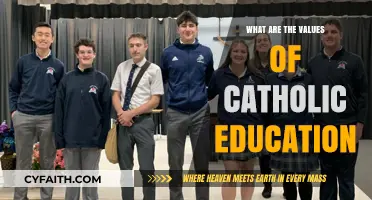 Catholic Education Values: Faith, Excellence, Service, and Community Impact