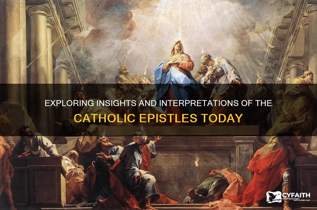 what are they saying about the catholic epistles