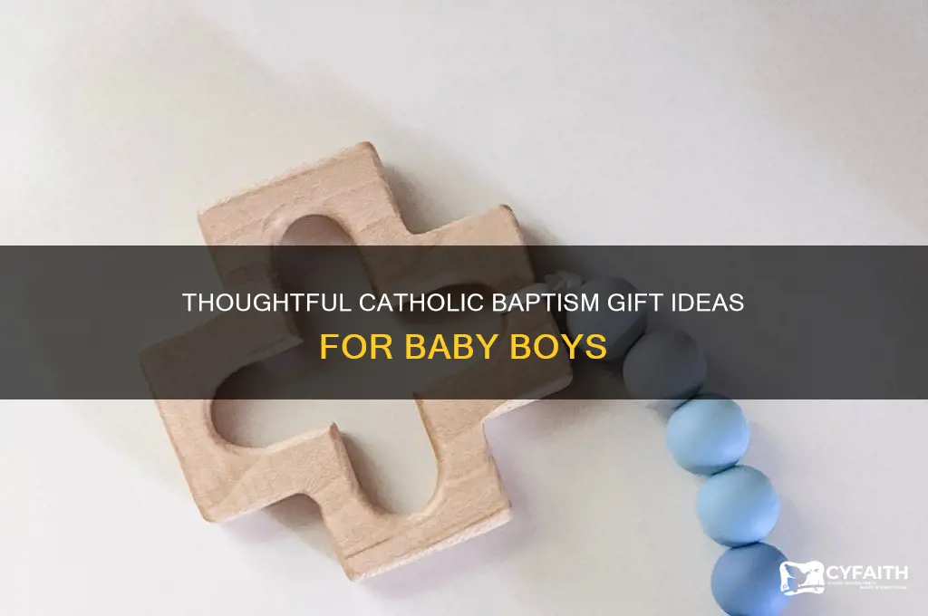 what are typical gifts for a catholic baby boy