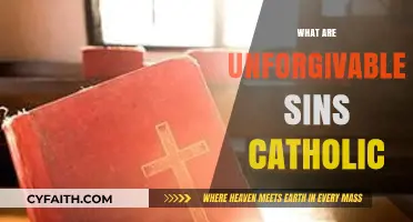 Understanding Unforgivable Sins in Catholic Doctrine: A Comprehensive Guide