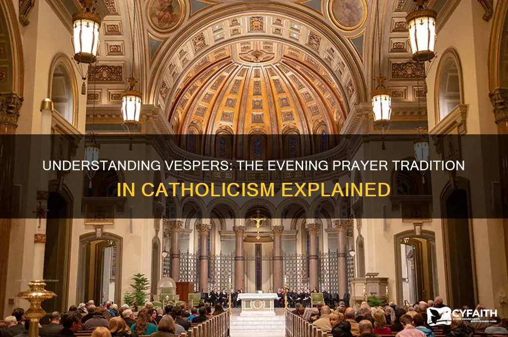 what are vespers catholic