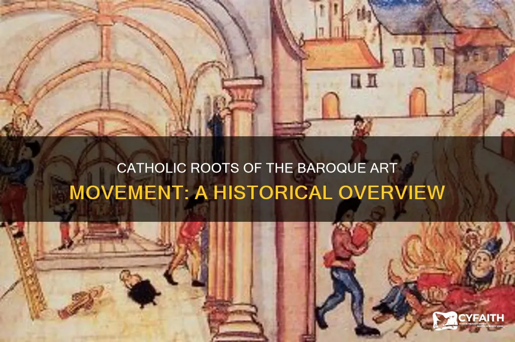 what art movement starte dby catholic