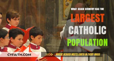 Which Asian Nation Boasts the Largest Catholic Community?