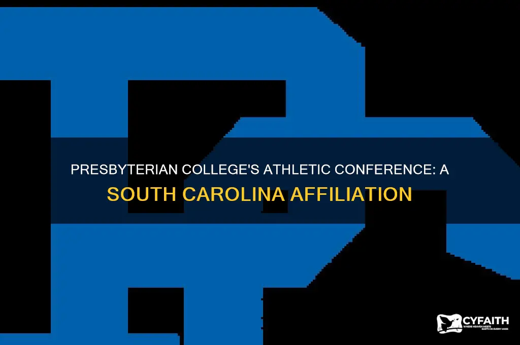what athletic conference is presbyterian college in south carolina