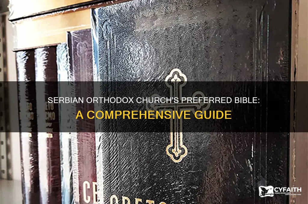 what bible do serbian orthodox use