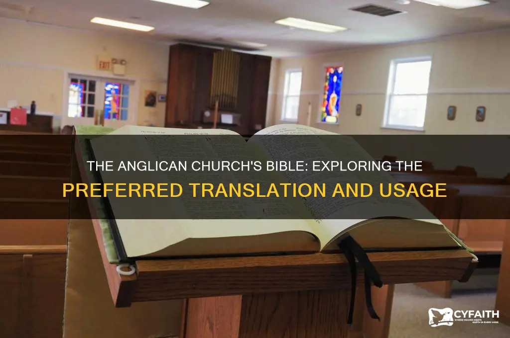 what bible does anglican church use