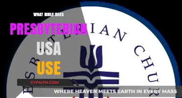 Presbyterian USA's Bible Choice: Understanding Their Preferred Translation