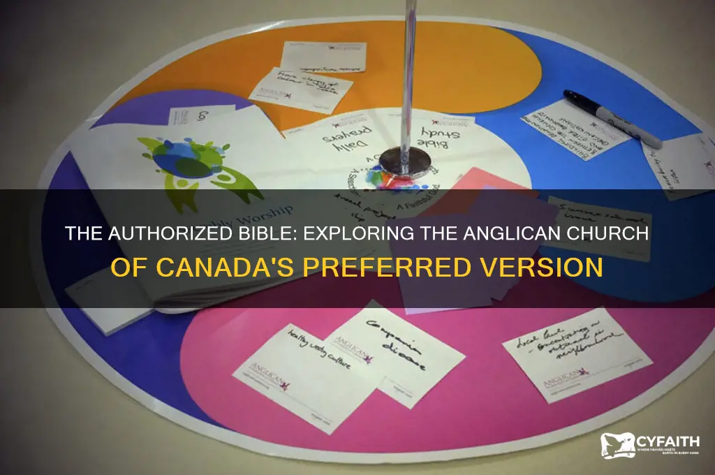 what bible does the anglican church of canada use