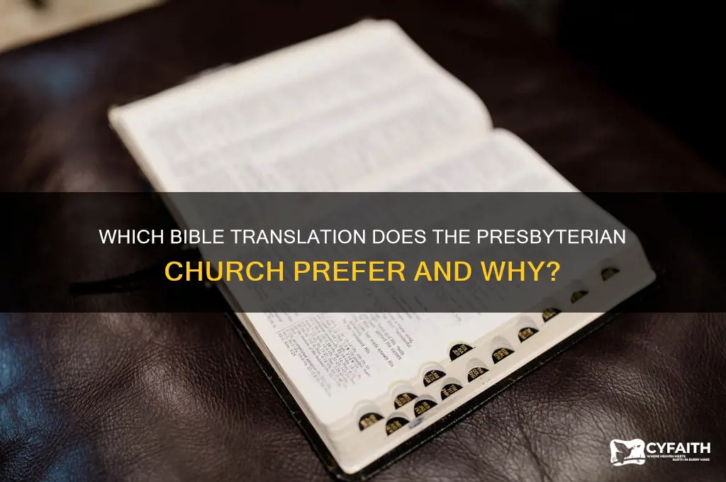 what bible does the presbyterian chuch use