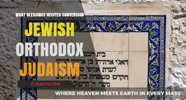 Blessings of Conversion: Embracing Orthodox Judaism's Sacred Path