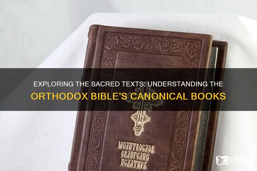 what books are in the orthodox bible