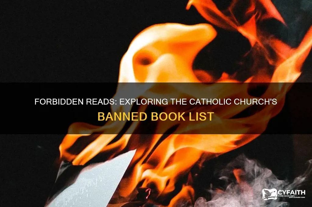 what books have the catholics banned