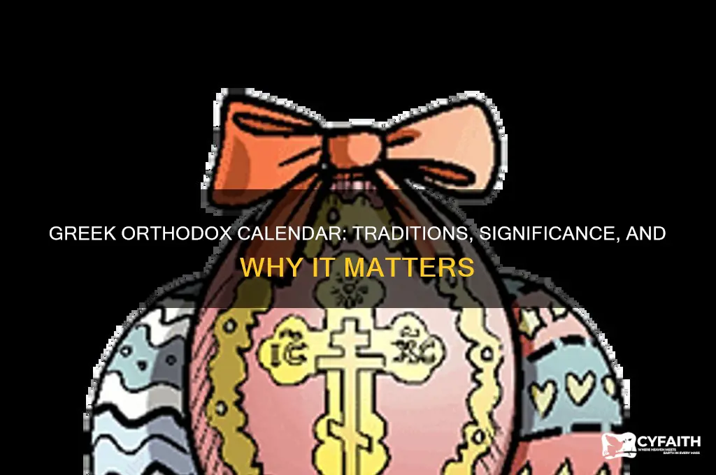 what calander do the greek orthodox ho by and why