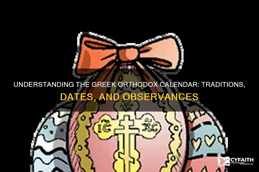 what calendar do greek orthodox follow