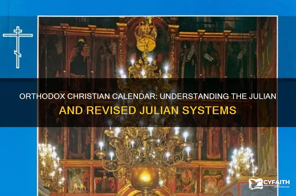 what calendar do orthodox christians use