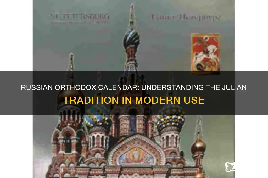 what calendar do russian orthodox use