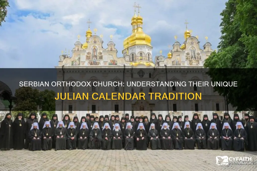 what calendar do serbian orthodox follow