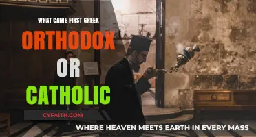 Greek Orthodox vs. Catholic: Unraveling the Origins of Ancient Faiths
