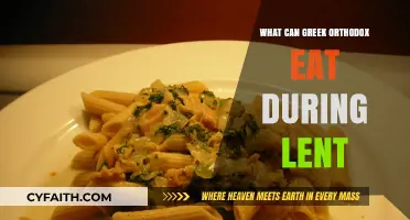 Greek Orthodox Lenten Diet: Foods to Enjoy During the Fast