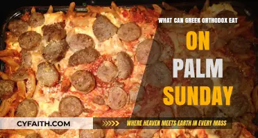 Palm Sunday Fasting Rules: Greek Orthodox Dietary Guidelines Explained