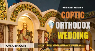 Elegant Attire Guide for a Coptic Orthodox Wedding Celebration