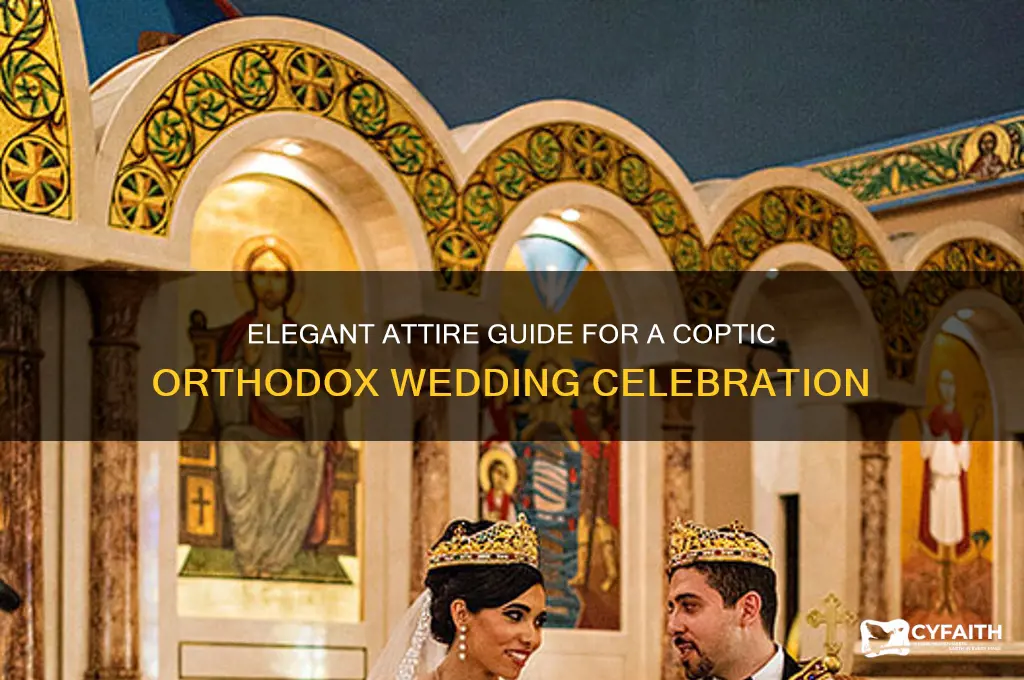 what can i wear to a coptic orthodox wedding
