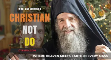 Orthodox Christian Restrictions: Exploring Forbidden Practices and Lifestyle Limitations