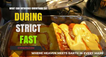 Orthodox Christian Fasting Guidelines: Permitted Foods During Strict Observance