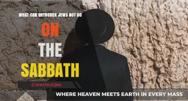 Sabbath Restrictions: Understanding Orthodox Jewish Practices on Shabbat